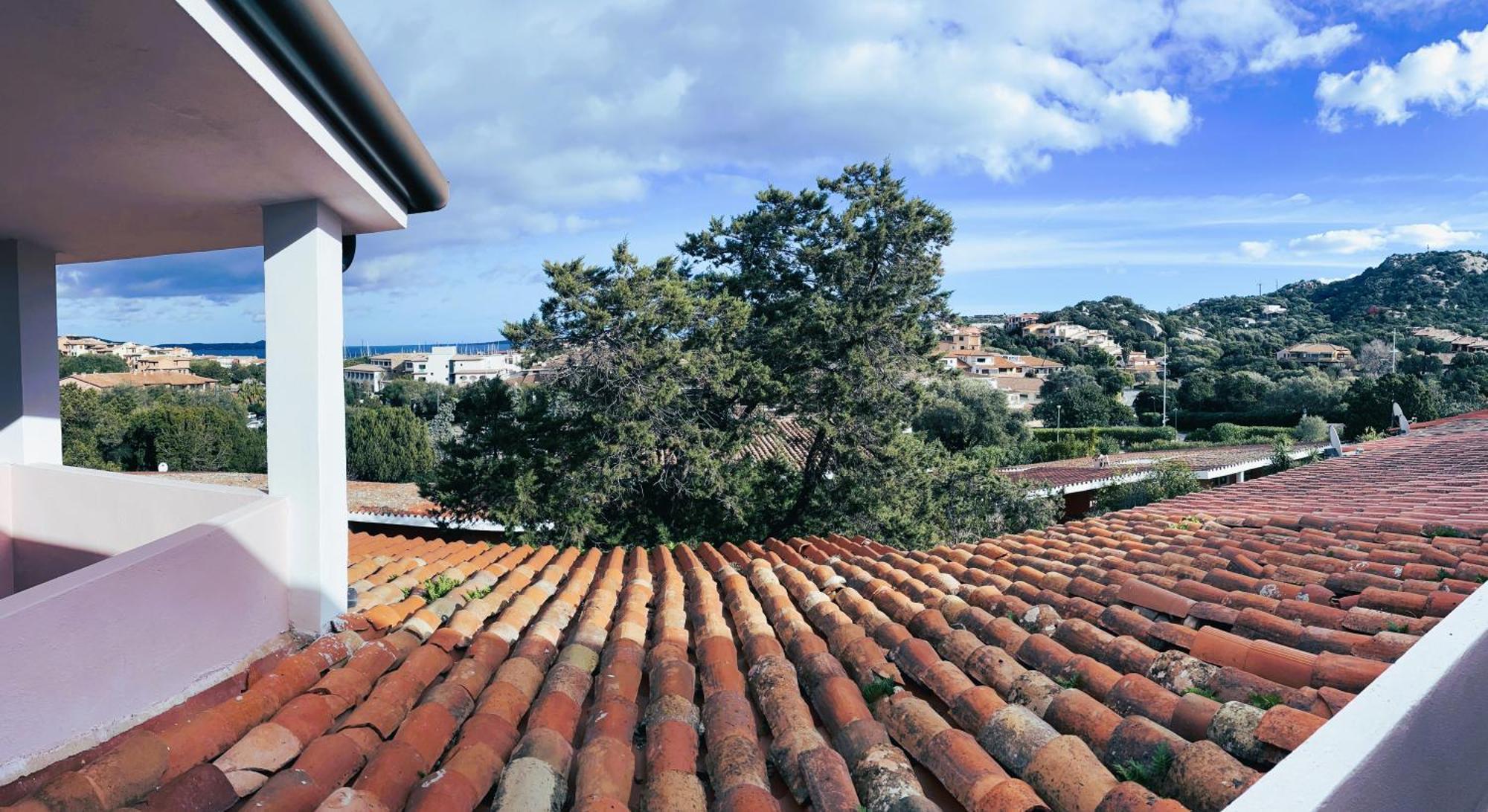 Splendida Vista Mare Zona Centrale Porto Rotondo Posto Auto Privato Zewnętrze zdjęcie