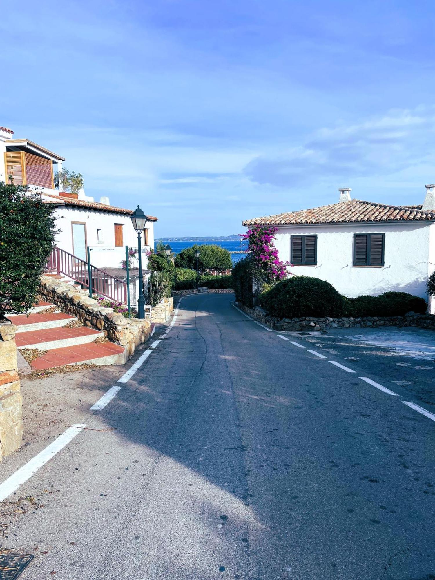 Splendida Vista Mare Zona Centrale Porto Rotondo Posto Auto Privato Zewnętrze zdjęcie